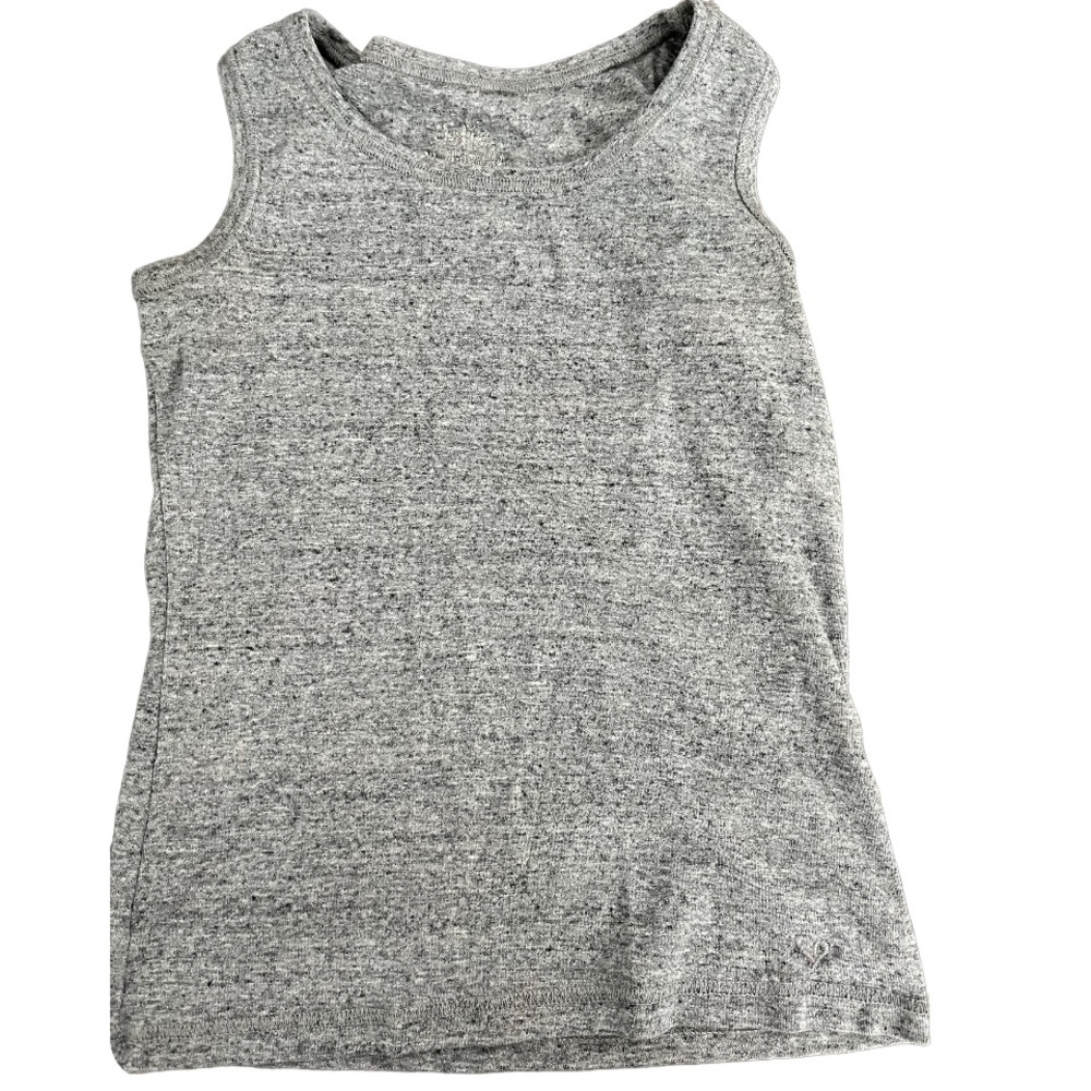 Justice Grey Scoop Neck Tank Top Kids 12